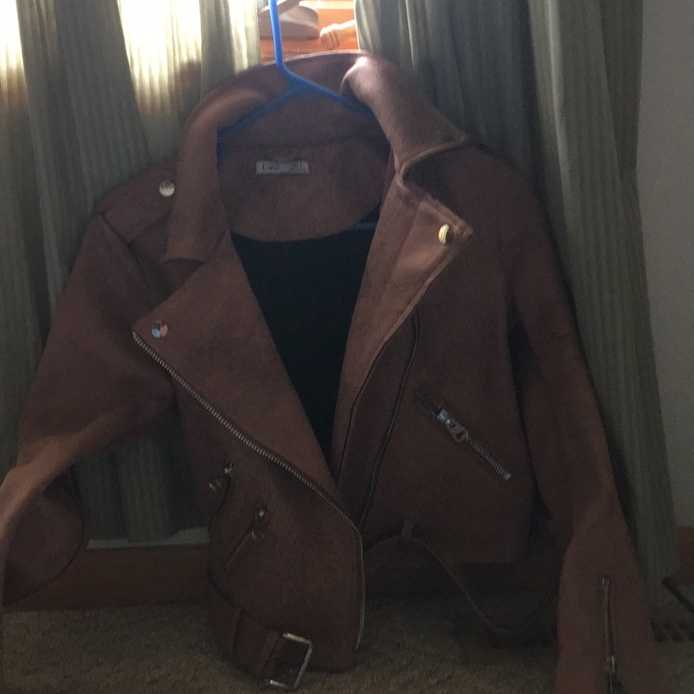 Dex suede leather jacket